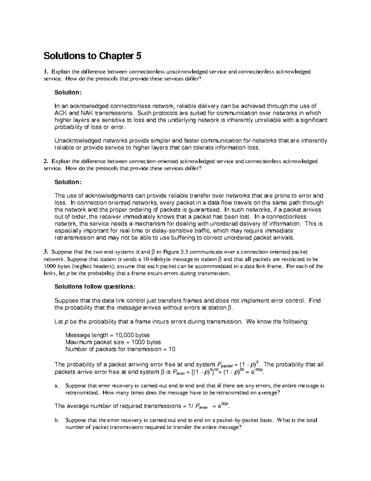 Ch5 (2018 02 19 22 29 25 UTC) - Solutions to Chapter 5 1. Explain the ...