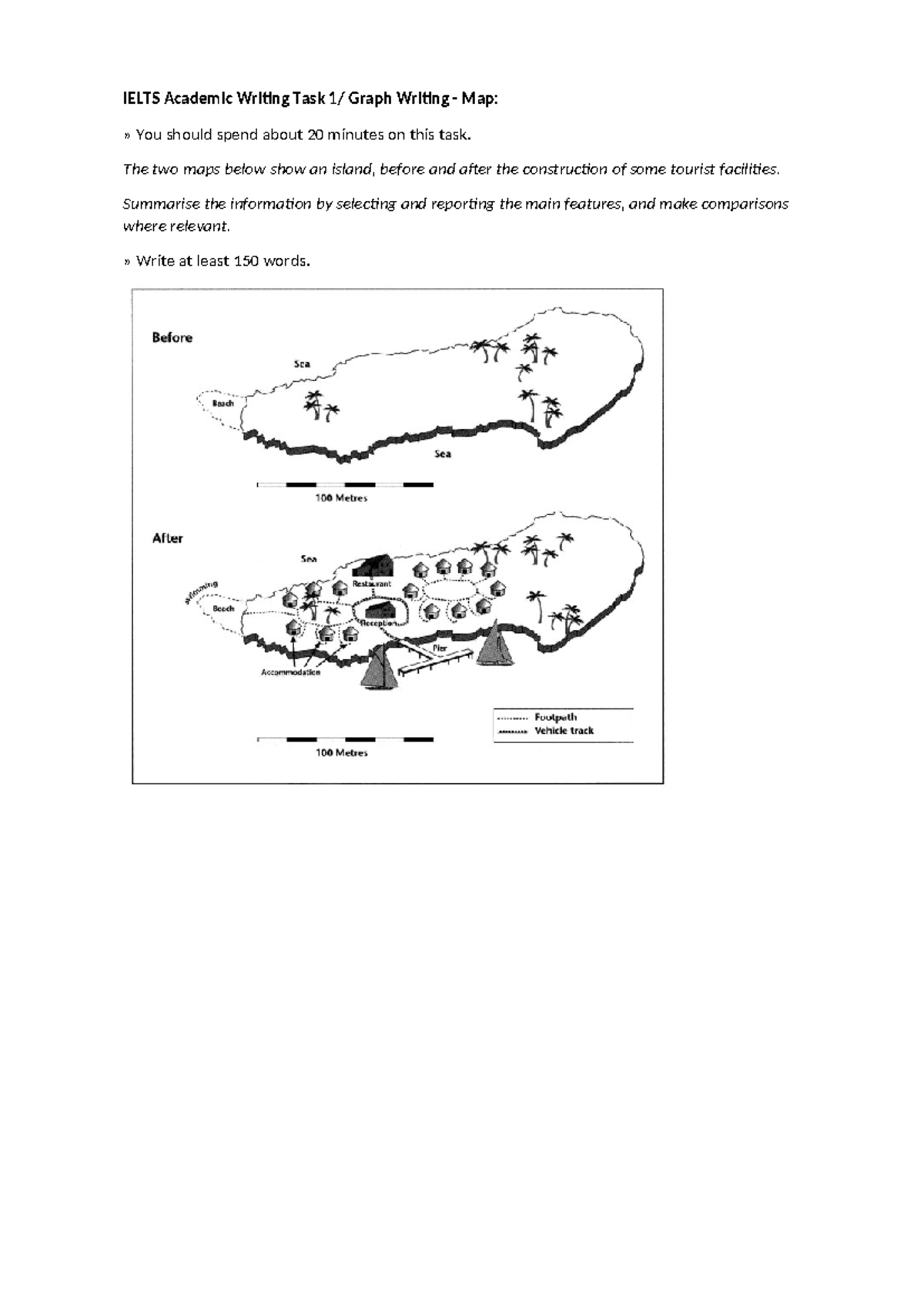 Ielts Academic Writing Task 1 MAP - English vocab - IELTS Academic ...