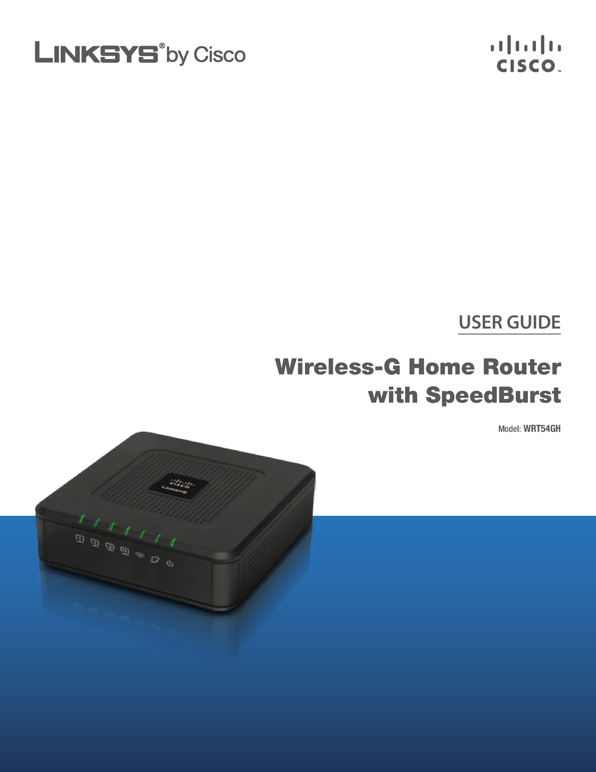 Linksys Wrt54gh Users Manual 657694 - USER GUIDE Wireless-G Home Router ...