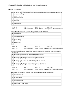 Sample/practice Exam 2010, Questions And Answers - Chapter Concepts And ...