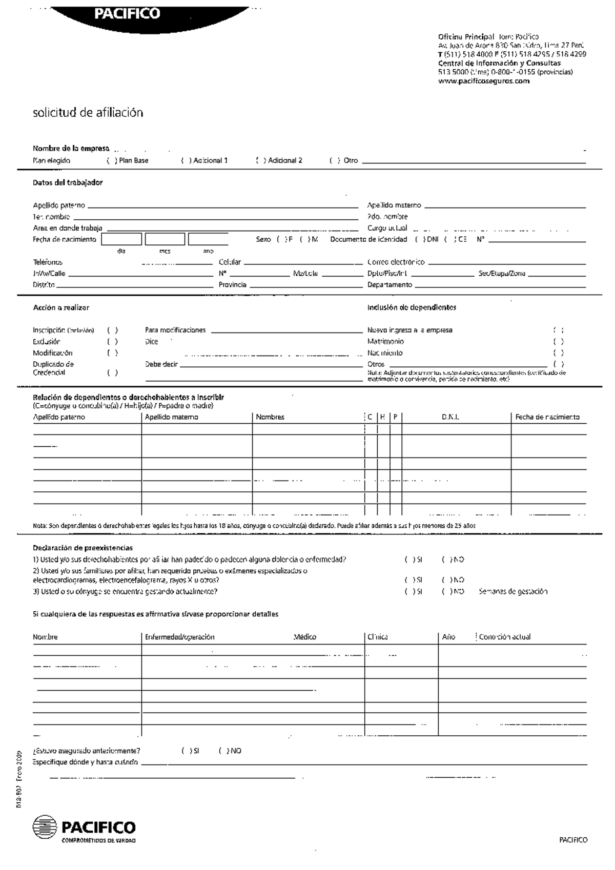 Formato DE Afiliaci+ô N EPS 2017 - Finanzas E Ingenieria Economica ...