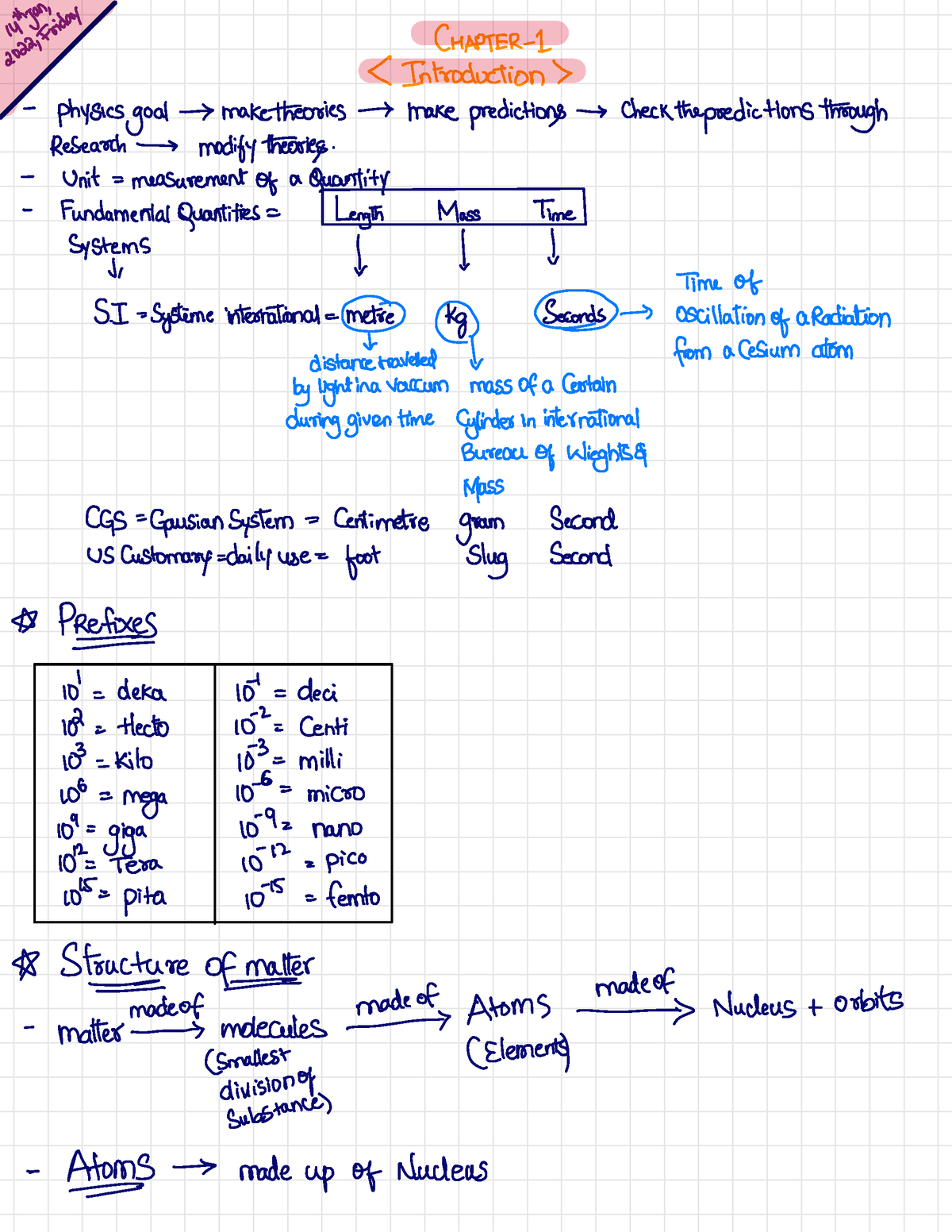 Notes - Calculus-Based Physics 1 - Studocu