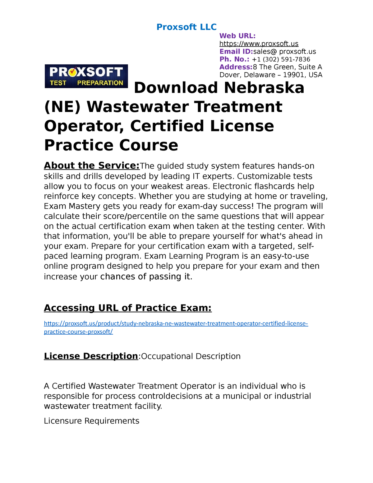 Download Nebraska NE Wastewater Treatment Operator Certified License   Thumb 1200 1553 