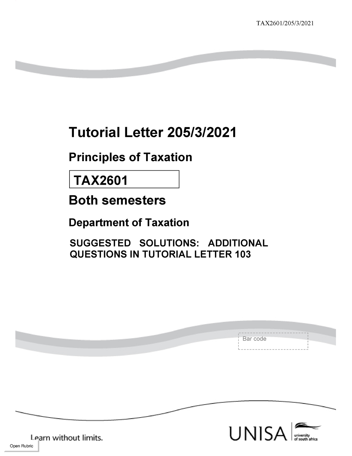 tax2601 assignment 5