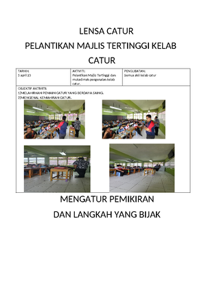 Assignment CHM092 V2 - aaa - GUIDELINES FOR ASSIGNMENT I SUSTAINABLE ...