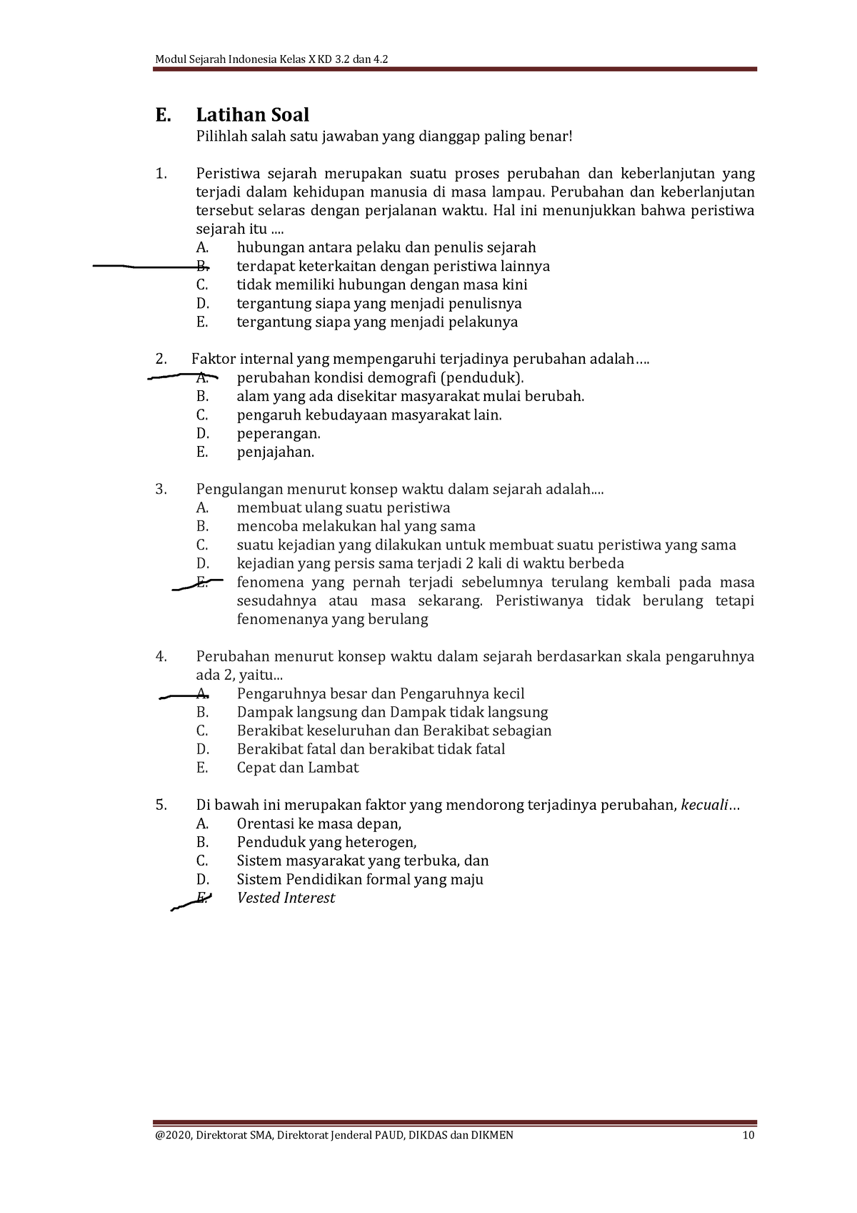 Kami Export - Learn Alesson - X Sejarah Indonesia KD 3 - Modul Sejarah ...