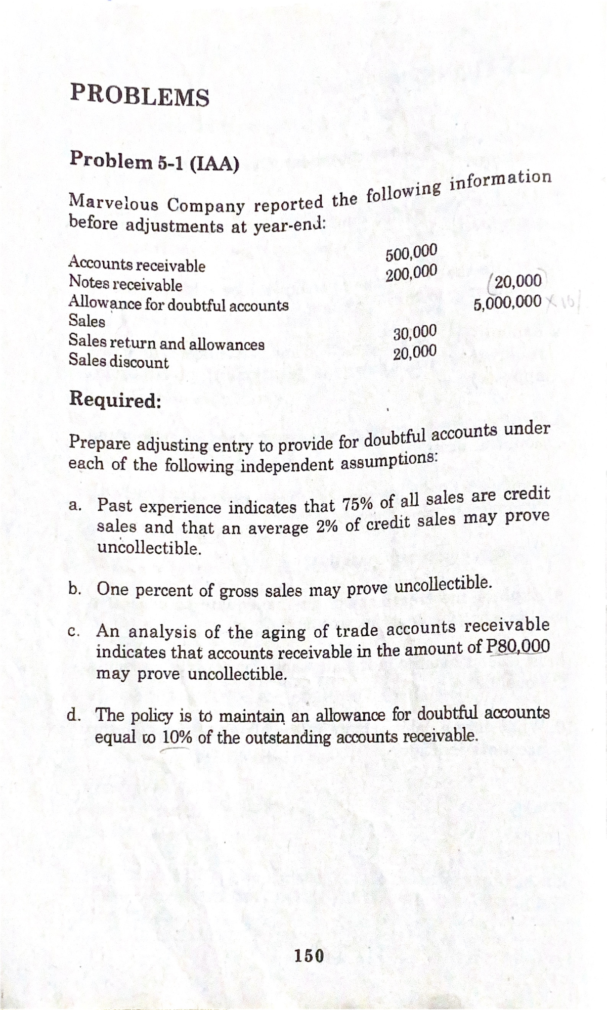 IA 1 Chapter 5 - By Valix - Accountancy - Studocu