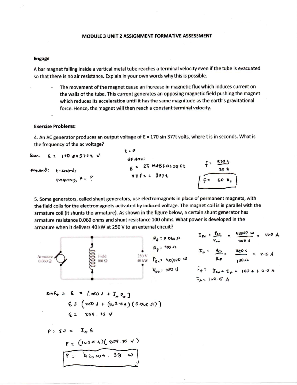 Physics-2-LEC Module-3-Unit-2-Formative-Assessment - Physics For ...