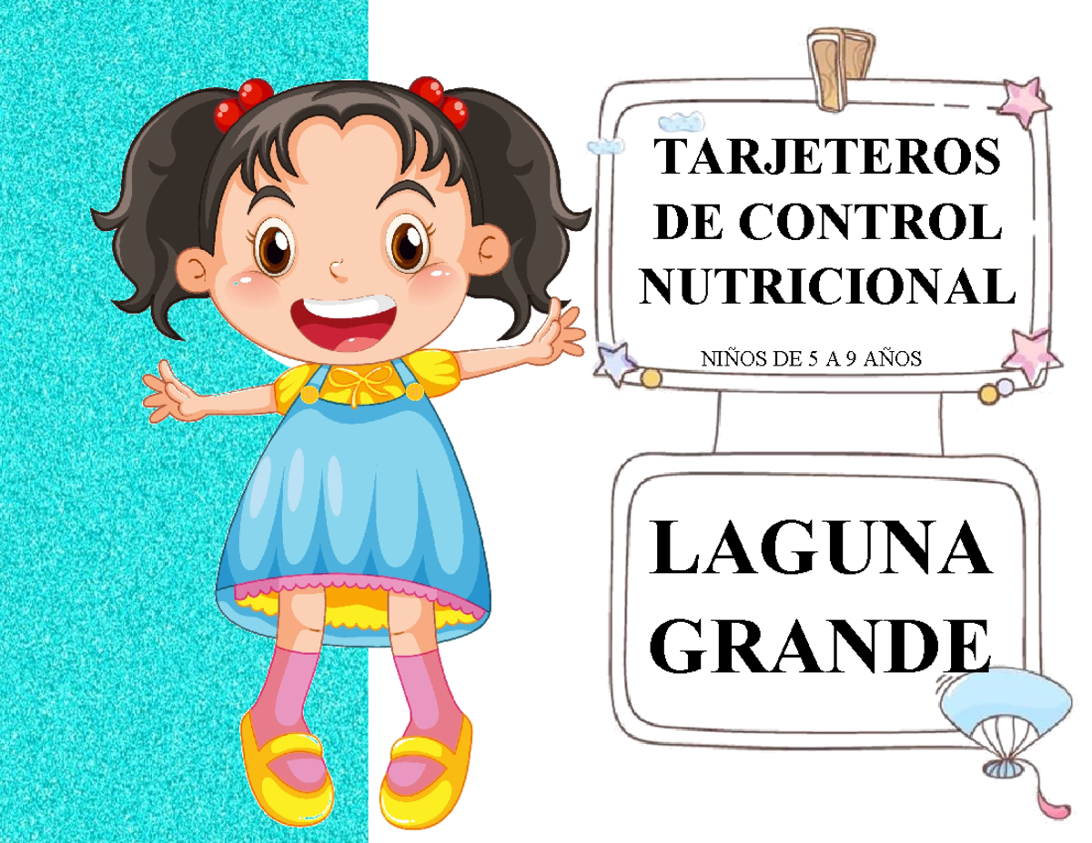 Tarjetero De Control Nutricional Secretaria De Salud 2017
