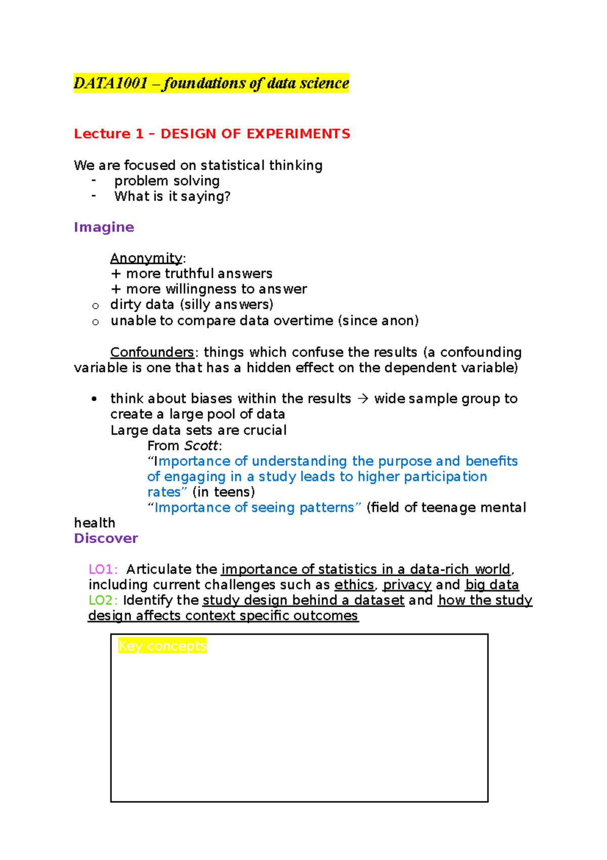 DATA1001 – Foundations Of Data Science - DATA1001 – Foundations Of Data ...