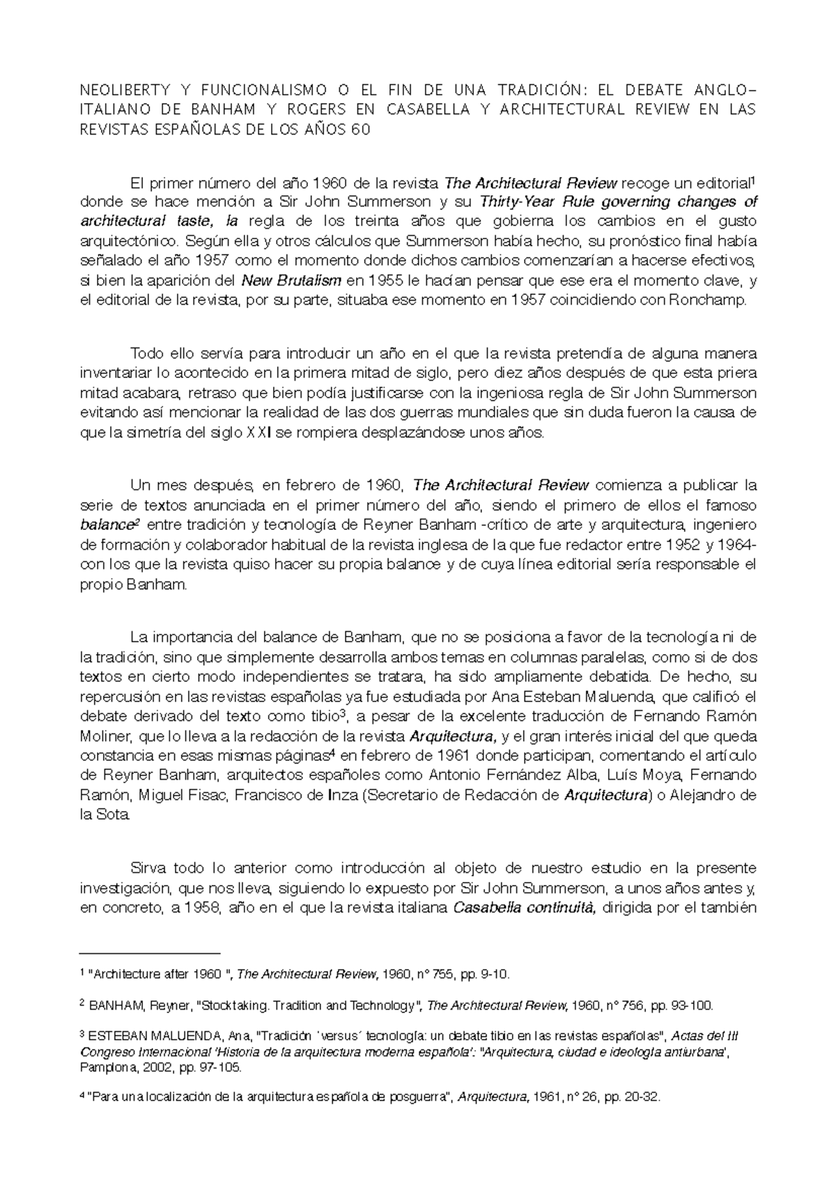 Neoliberty y funcionalismo o el fin de u - NEOLIBERTY Y FUNCIONALISMO O ...
