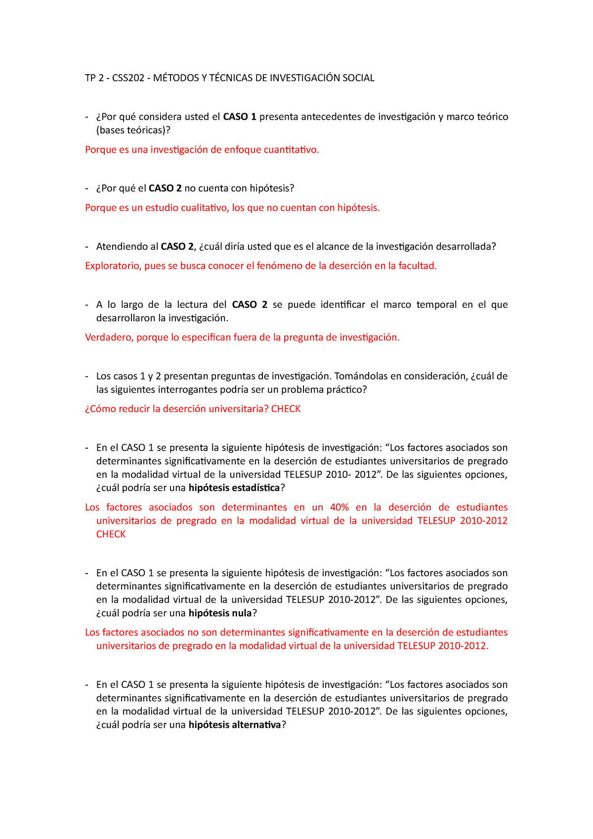 Tp 2 Métodos Y Tecnicas De La Investigacion Tp 2 Css202 MÉtodos Y TÉcnicas De 3236