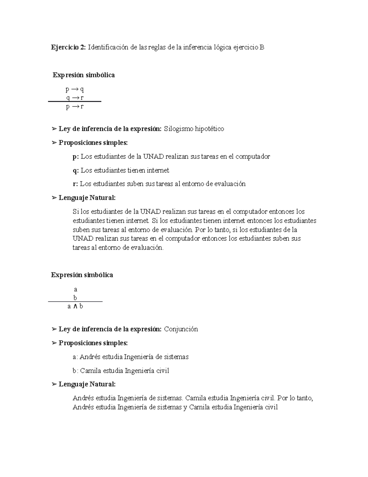 Ejercicio 2 Unidad 1 Jacobo Patiño - Ejercicio 2: Identificación De Las ...