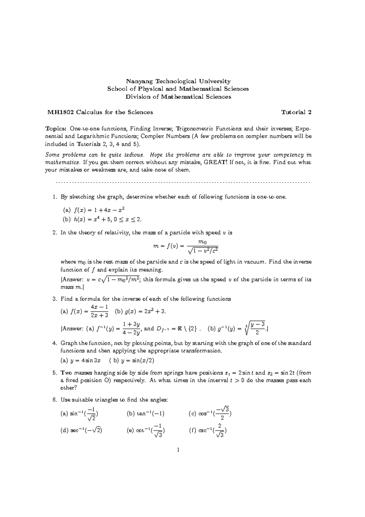 Https:ntulearn.ntu - ___ - Nanyang Technological University School of ...
