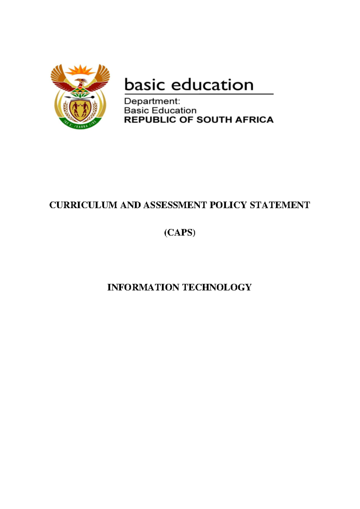 Resource development in the foundation phase - CURRICULUM AND ...