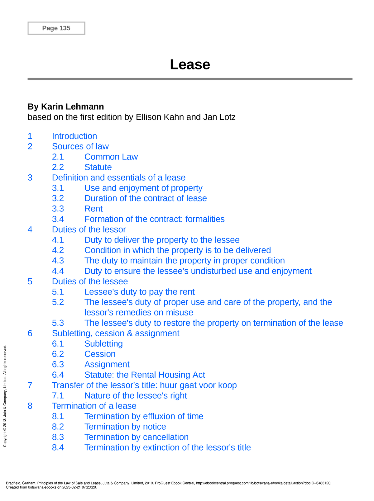 practical law assignment of lease