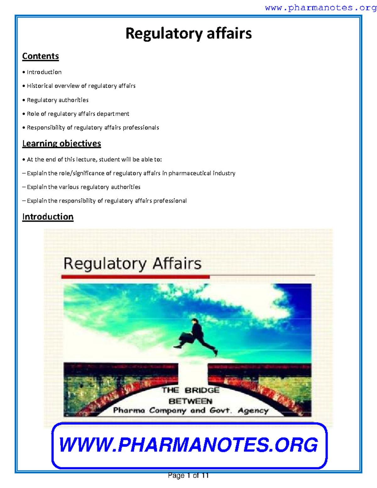 Regulatory affairs Under the best of circumstances, it is composed of