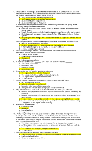 Chapter 1 Auditing and Internal Control Flashcards Quizlet - Chapter 1 ...