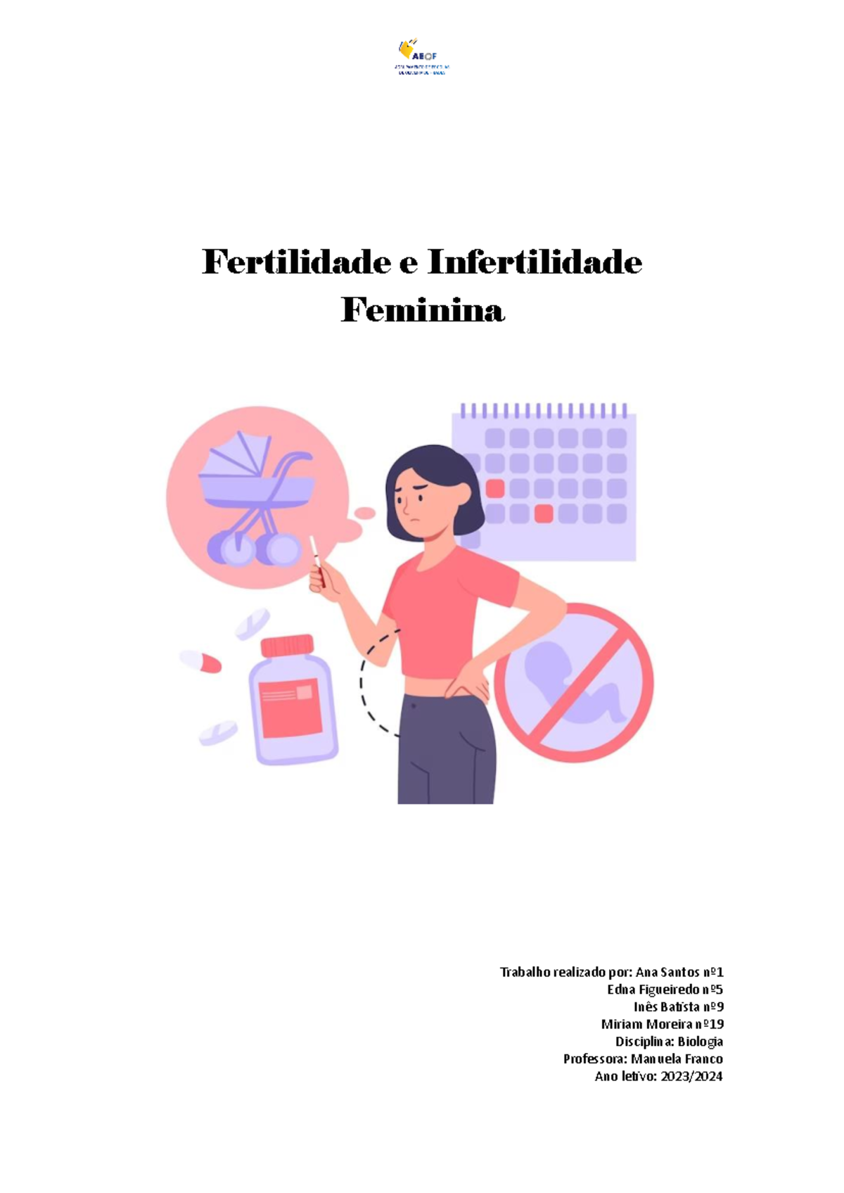 Fertilidade E Infertilidade Feminina Trabalho De Grupo Fertilidade