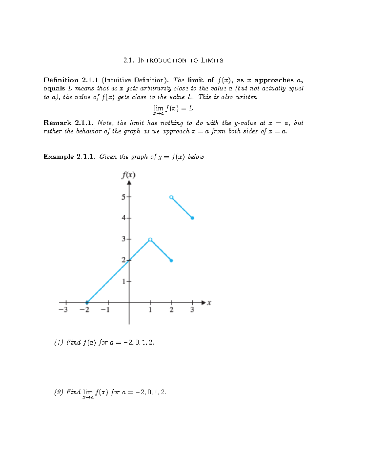 2-1limits-notes-introduction-to-limits-definition-2-1-intuitive