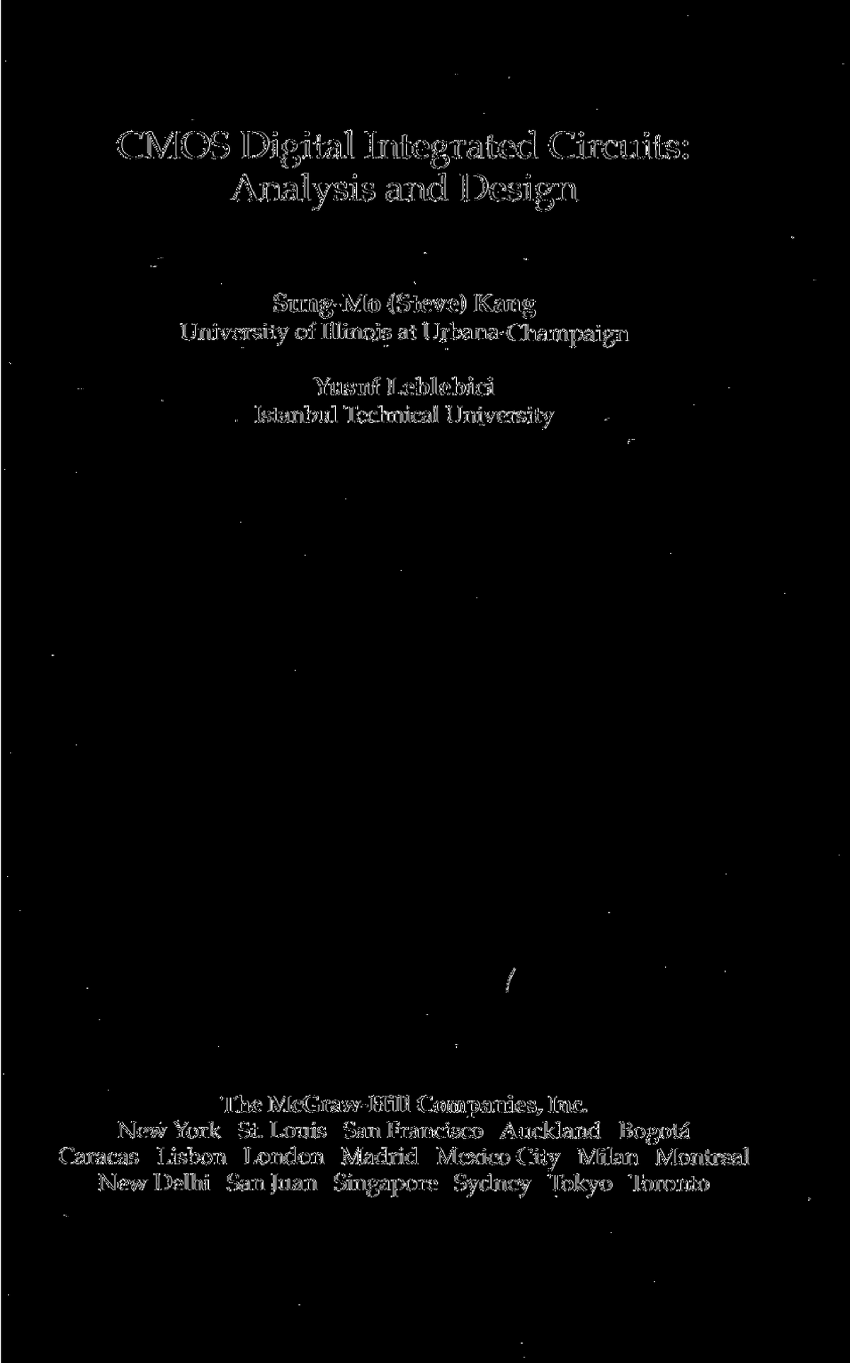 CMOS Digital Integrated Circuits Analysis And Design CMOS Digital   Thumb 1200 1925 