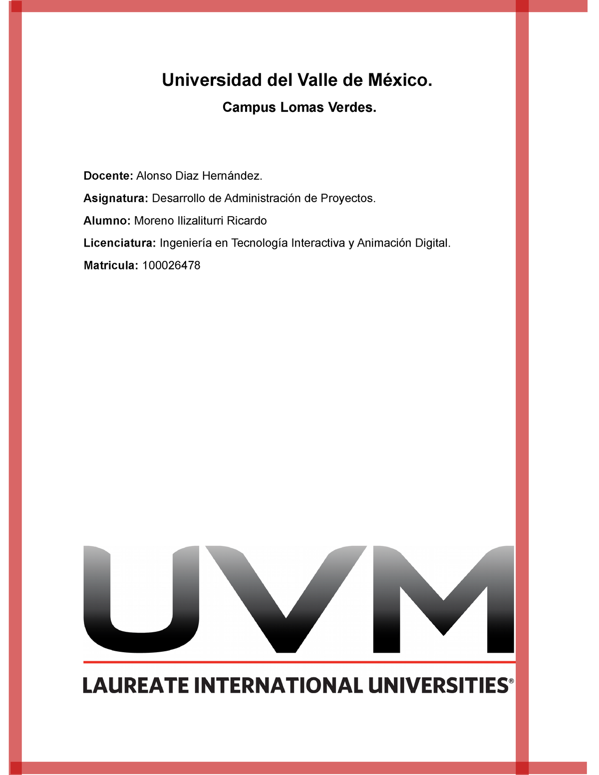 A1 Rmi Actividad 1 Linea De Tiempo Universidad Del Valle De México