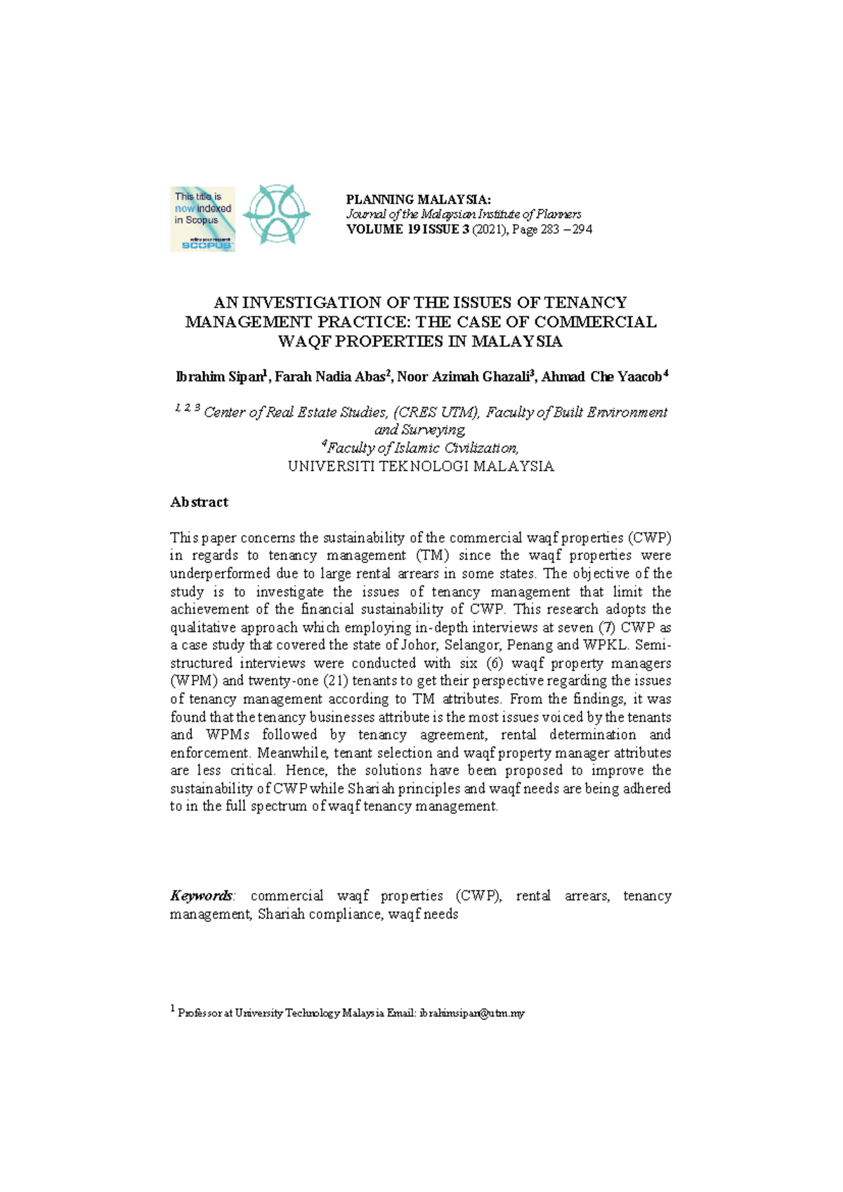 Farisabdullah,+25+IC6002+ AN+ Investigation+OF+THE+ Issues+OF+ Tenancy+ ...