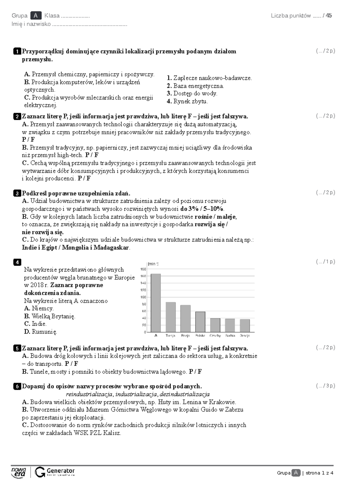 Sprawdzian Trzecioklaisty Geografia 2017 Gimnazjum www.studocu.com