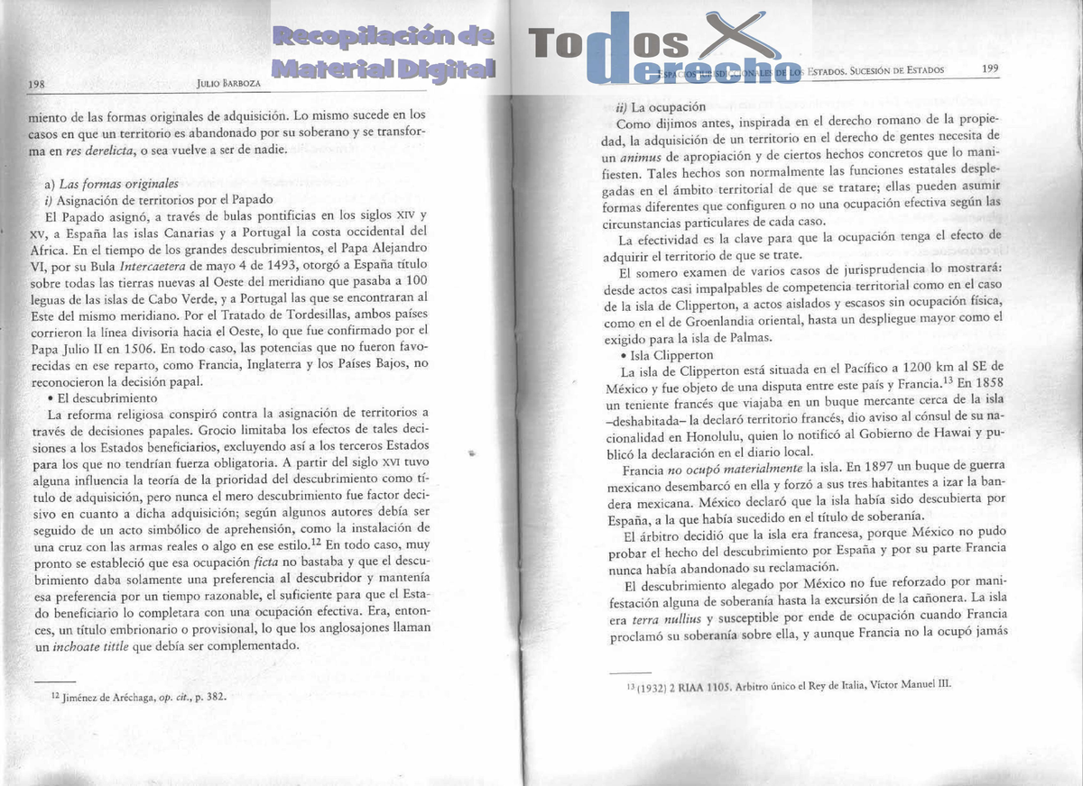 Julio Barboza - Derecho internacional público (pp. 99-105) OCR
