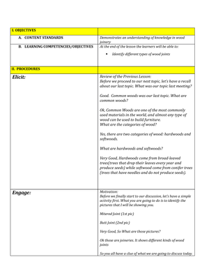 A Detailed Lesson PLAN IN TLE Drafting - A DETAILED LESSON PLAN IN TLE ...