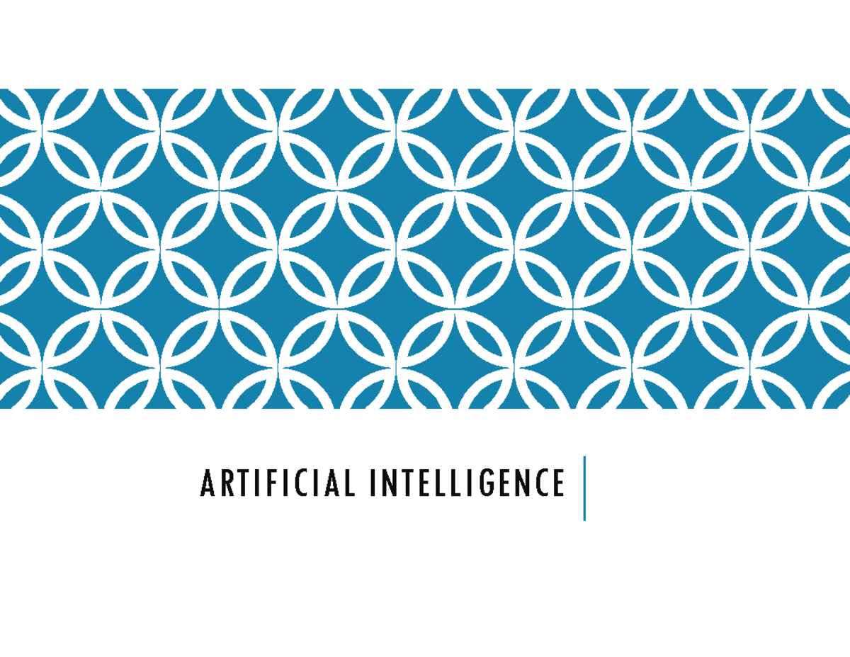 AI Lec12 - lecture notes of ai - ARTIFICIAL INTELLIGENCE COMPLETE ...