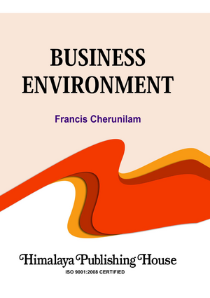 Francis cherunilam business environment 2025 mumbai himalaya publishing house