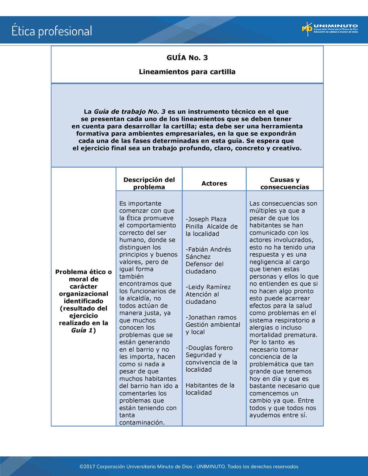 Guia 3 Administración GuÍa No 3 Lineamientos Para Cartilla La Guía De Trabajo No 3 Es Un 8219