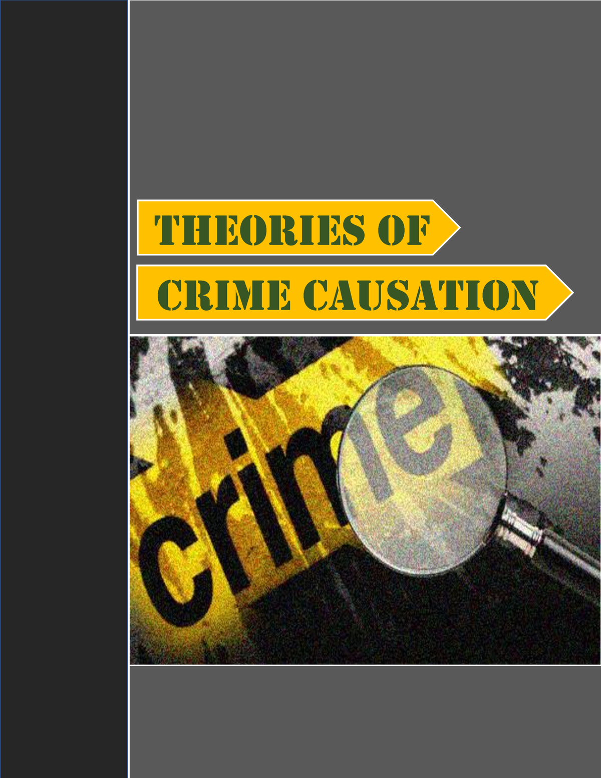 C 5 Biological Theories OF Crime - CRIME CAUSATION THEORIES OF The ...