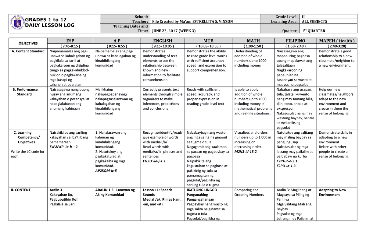 dll-all-subjects-2-q1-w3-d4-grades-1-to-12-daily-lesson-log-school
