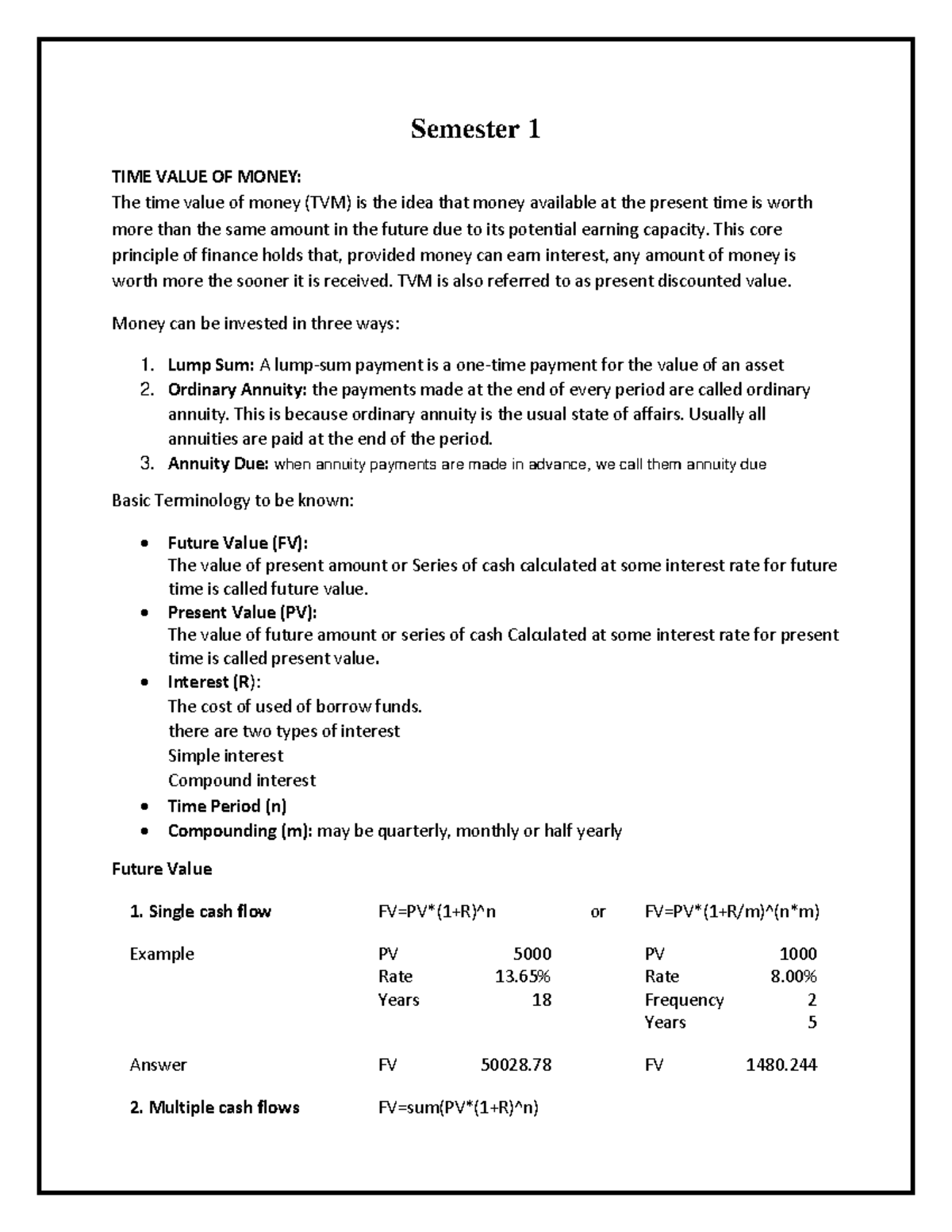 finance-semester-1-time-value-of-money-the-time-value-of-money-tvm