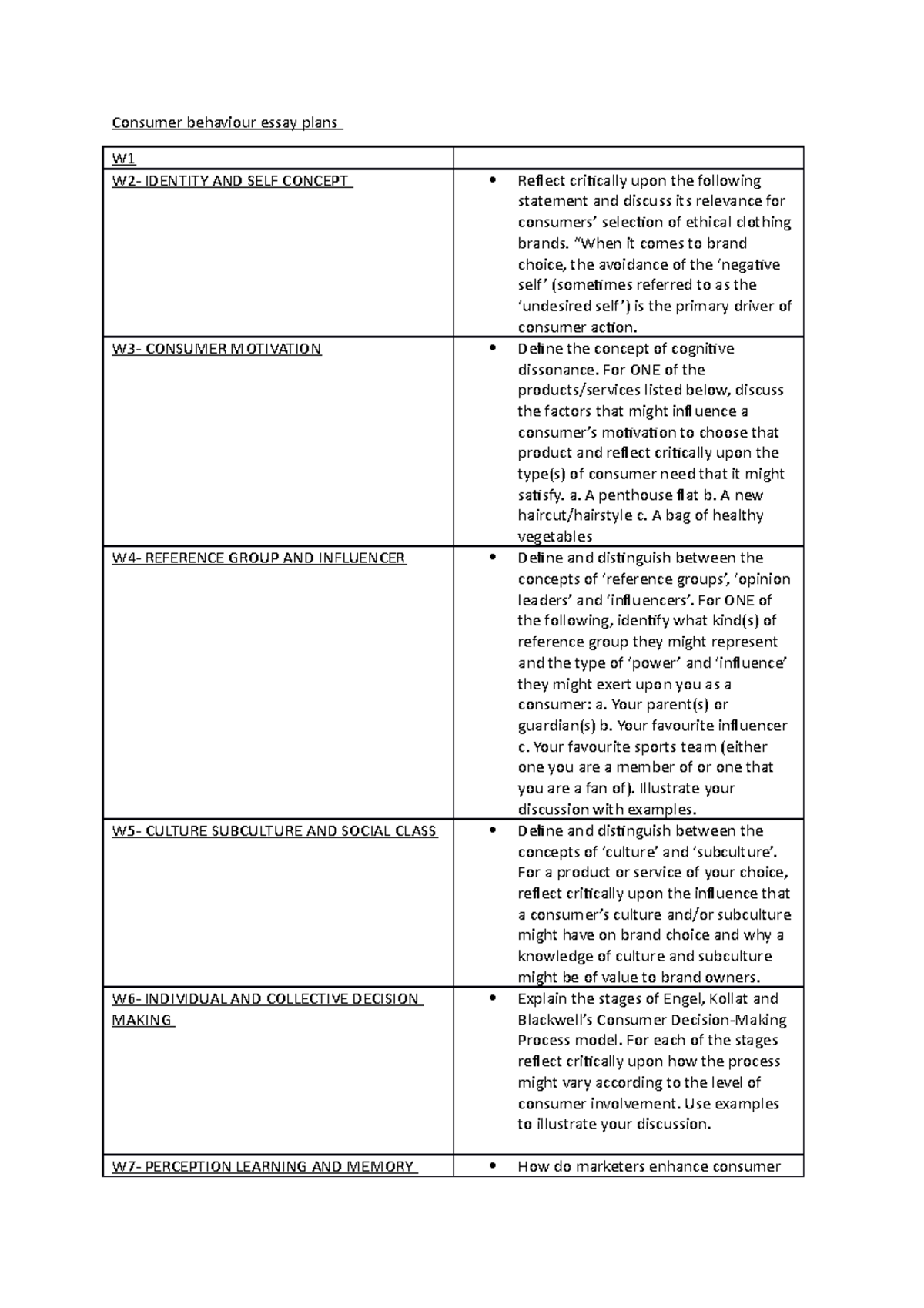 essay on consumer