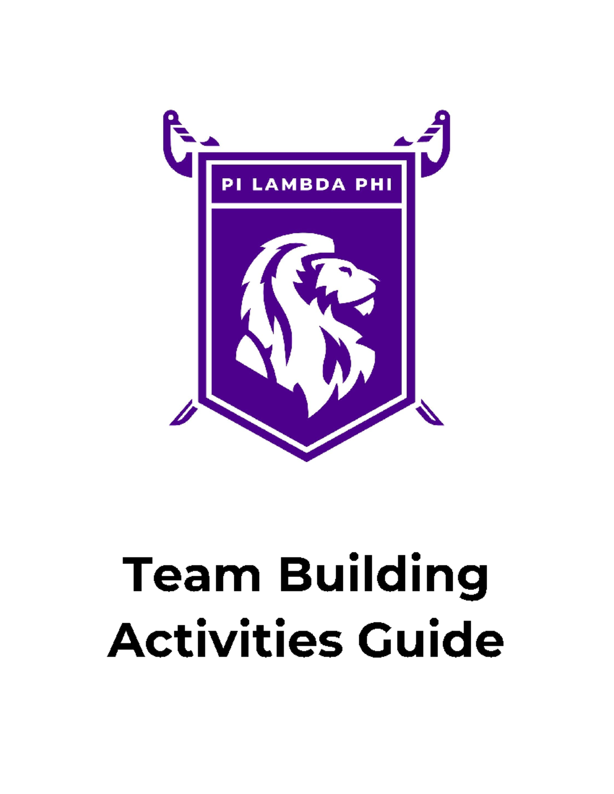 Team-Building-Activities - Team Building Activities Guide Team Building ...