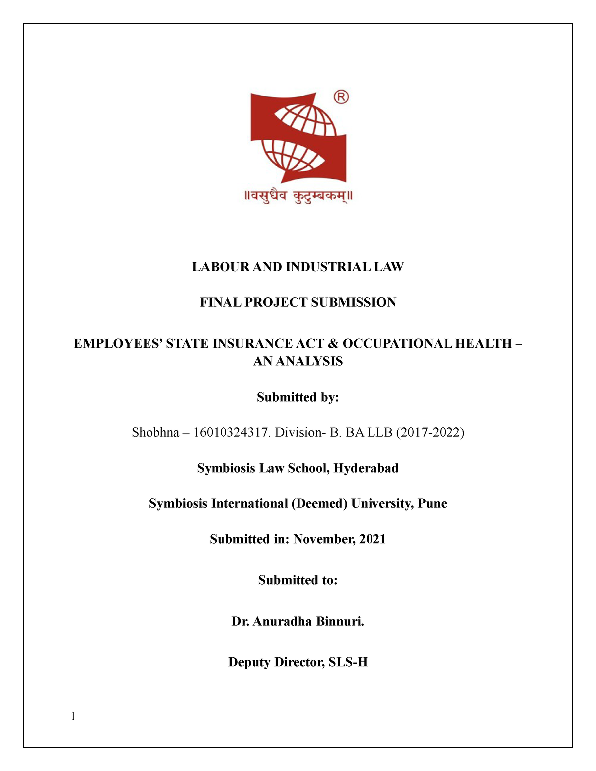 shobhna-labour-law-labour-and-industrial-law-final-project-submission