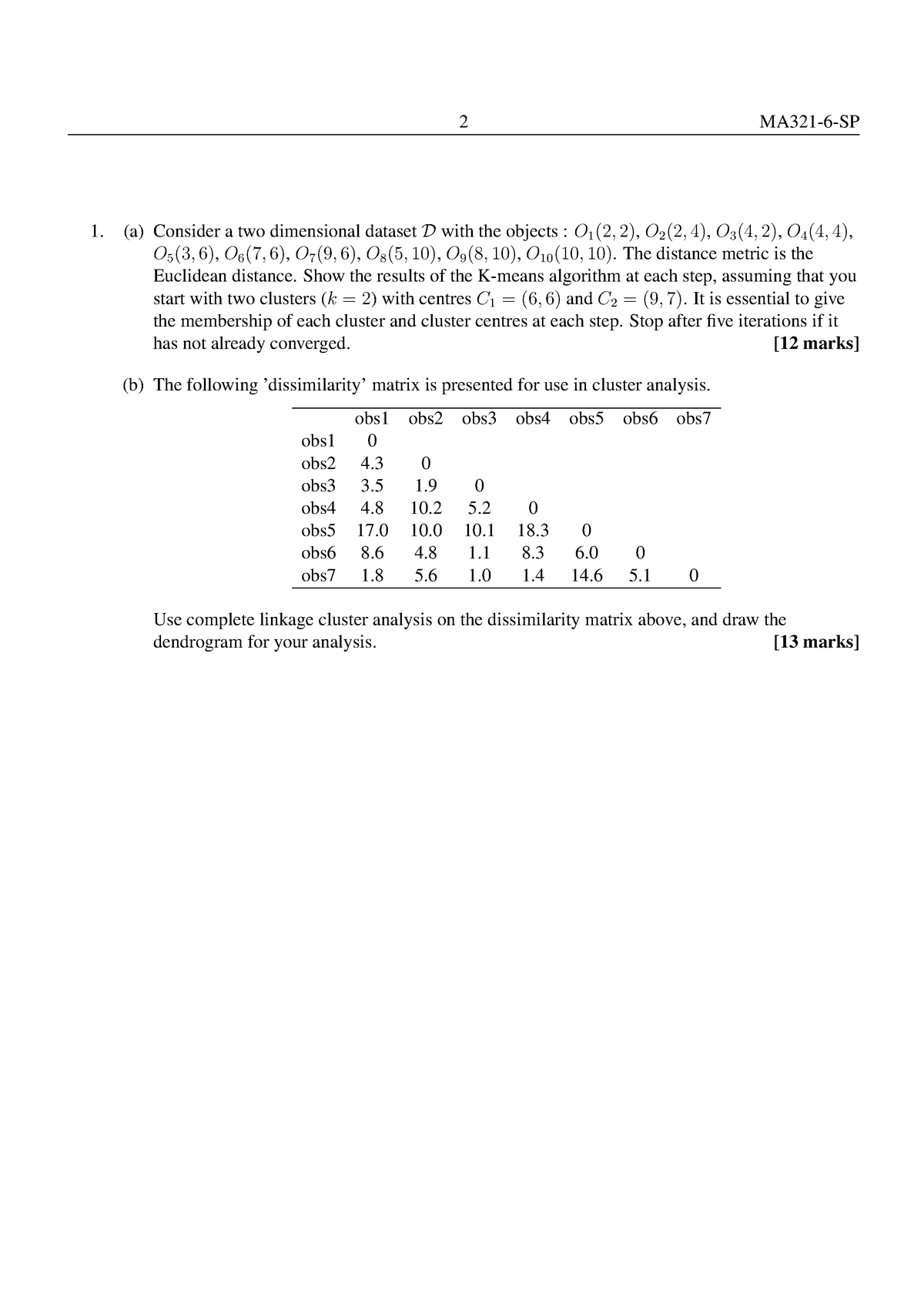 ma321-6-2021-mock-exam-a-consider-a-two-dimensional-datasetdwith