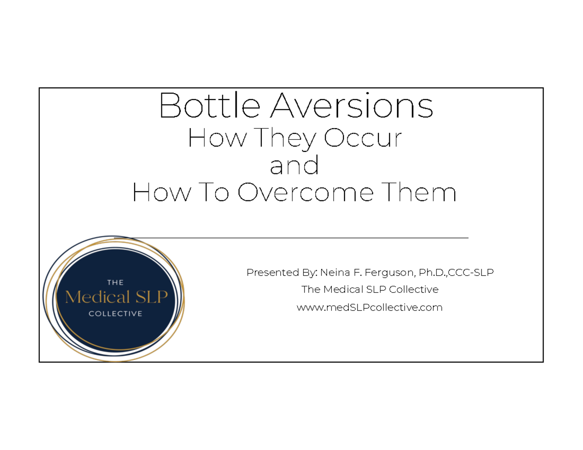 neina-ferguson-basic-understanding-of-bottle-aversion-bottle