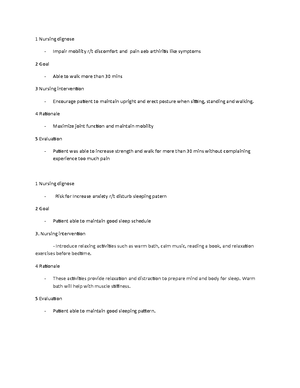 Therapeutic Procedure form - HOC 033A - STUDENT NAME PROCEDURE NAME ...