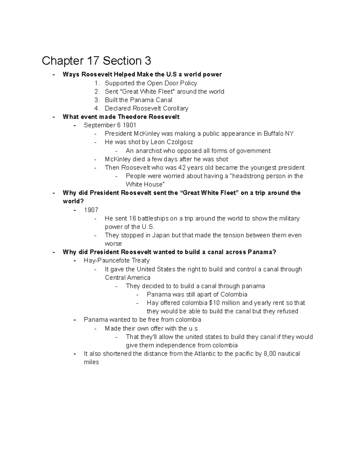 chapter-17-section-3-summary-of-the-history-of-america-chapter-17