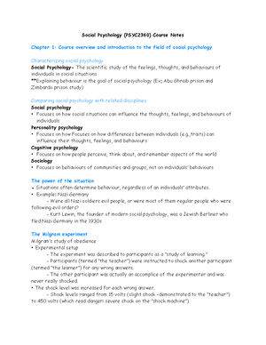 Introduction to Social Psychology: Chapter 2 - Chapter 2: The Self in a ...