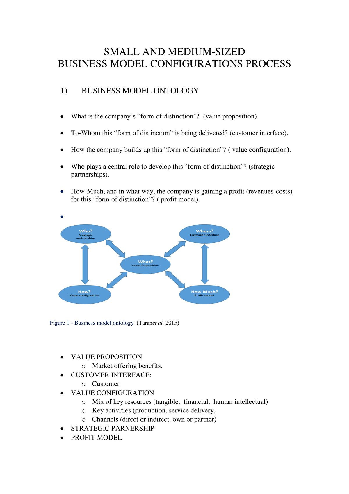 Business Model Process Configurations - SMALL AND MEDIUM-SIZED BUSINESS ...