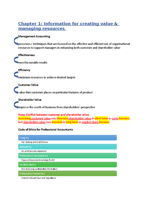 Management Accounting - Chapter 5 - Chapter 5: Process Costing Process ...