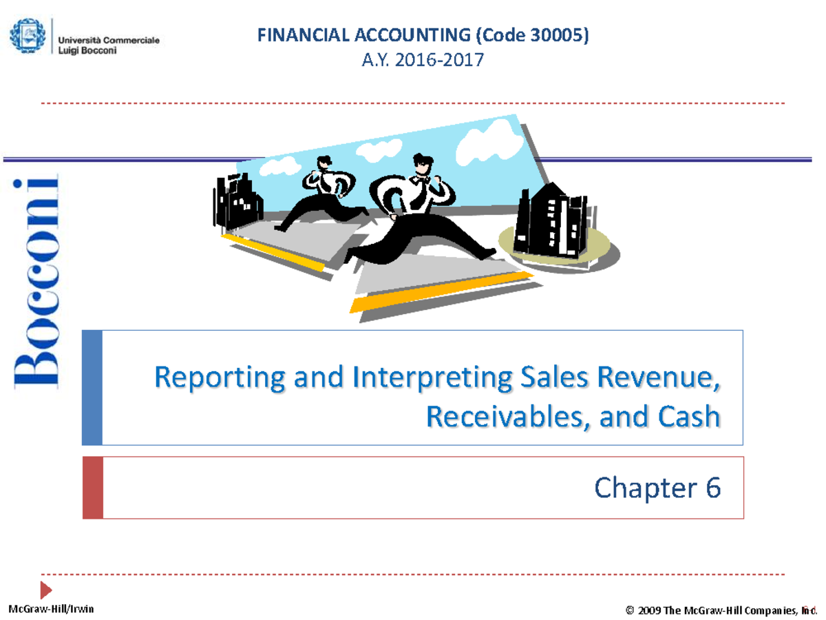 Riassunto Financial Accounting - Chapter 06 - Reporting And ...