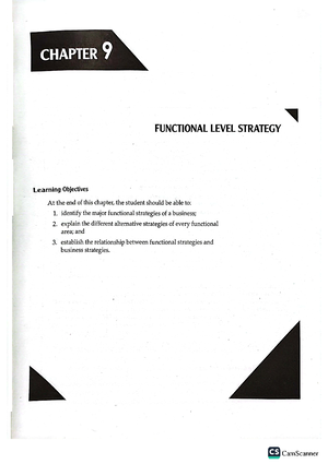 Chapter 7 Corporate Level Strategy - Business Administration - Studocu