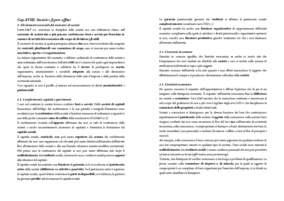 Corso Di Diritto Commerciale Presti Rescigno