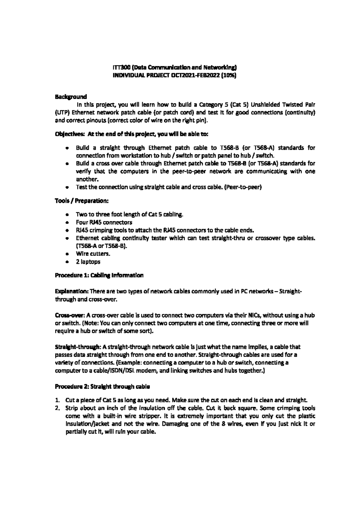 Document - Data Communications and Networking - Studocu